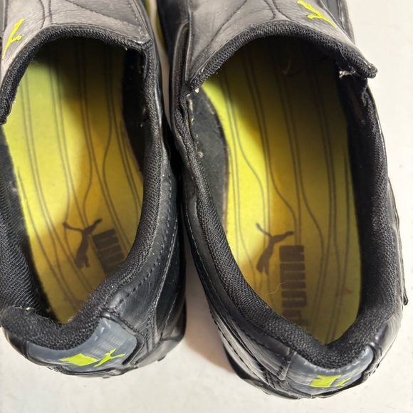 Vintage Puma‎ Y2K men’s slip on black shoes in size 9.5 - Picture 7 of 9